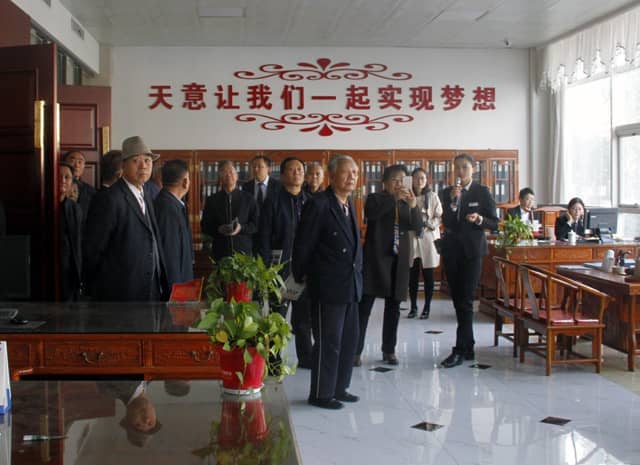 兗州區(qū)人大、政協(xié)領(lǐng)導蒞臨天意機械參觀考察