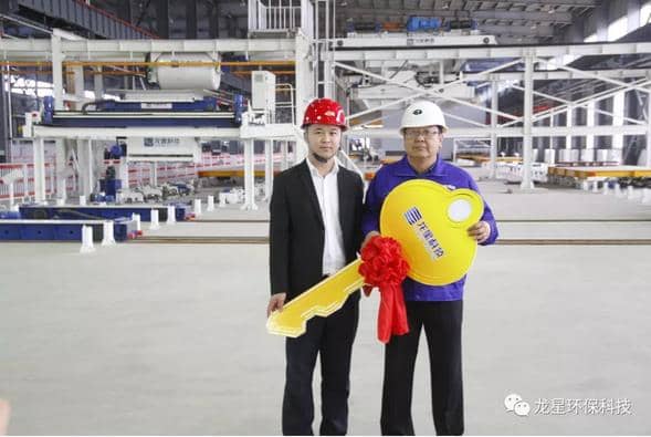 熱烈祝賀天意機(jī)械與龍星科技PC構(gòu)件生產(chǎn)線順利交接！