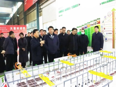 鄒城市委常委、副市長欒濤一行蒞臨天意考察指導